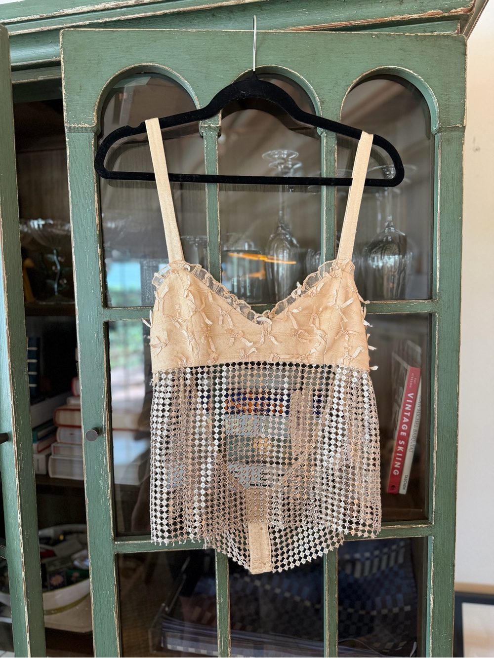 SIEDRÉS Locean Sequin Mesh & Bow Top Size 42 (US 6–8) NWT - Picture 2 of 10